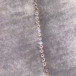 swarovski crystal tennis bracelet